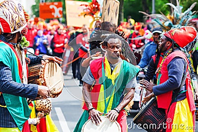 Carnival of Cultures in Berlin, Germany Editorial Stock Photo