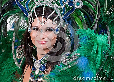Carnival dancer Stock Photo