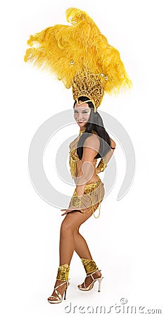 Carnival dancer Stock Photo