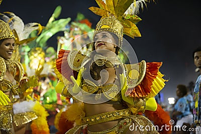 Carnival 2019 Inocentes de Belford Roxo Editorial Stock Photo