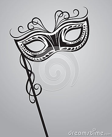 Carnival mask Vector Illustration