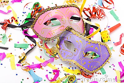 Carnival masks Stock Photo