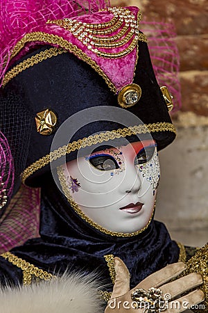 Carnival masks in Venice Editorial Stock Photo