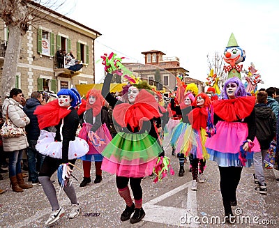 Carnival parade Editorial Stock Photo