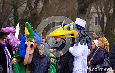 Carnival people Editorial Stock Photo