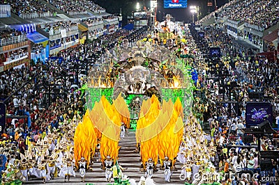 Carnival 2014 - Rio de Janeiro Editorial Stock Photo