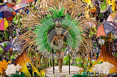 Carnival 2014 - Rio de Janeiro Editorial Stock Photo