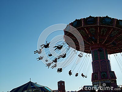 Carnival Swing Stock Photo