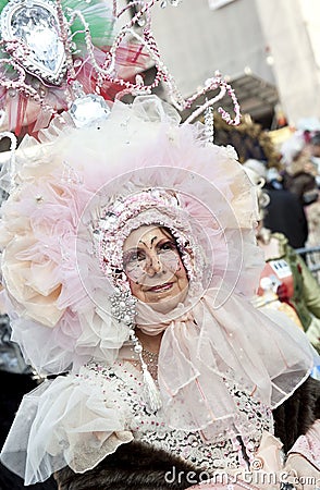 Carnival in Venice Editorial Stock Photo
