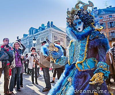 Carnival Venitien d' Annecy 2012 Editorial Stock Photo