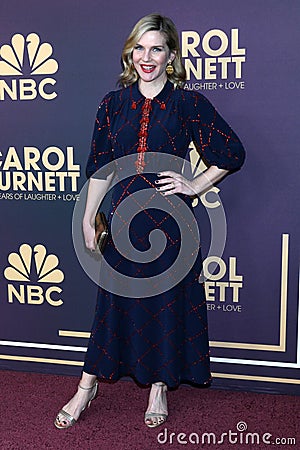 Carol Burnett - 90 Years of Laughter and Love Special Taping for NBC Editorial Stock Photo
