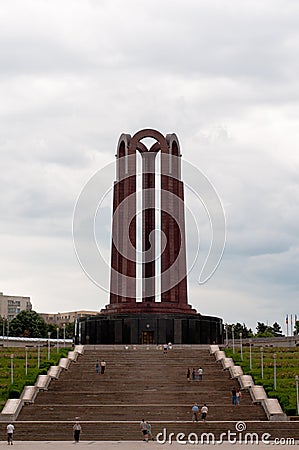 Carol Park Mausoleum Editorial Stock Photo