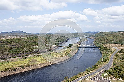 Caroni river Stock Photo