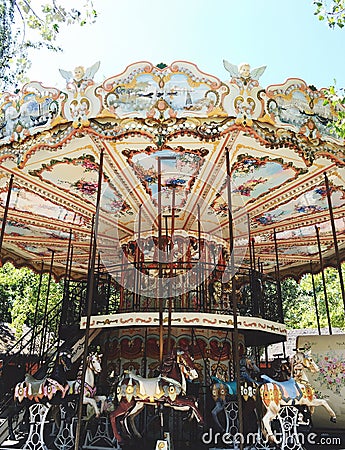 Carousel Stock Photo