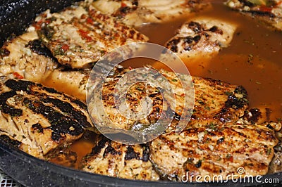 Carp brine Stock Photo