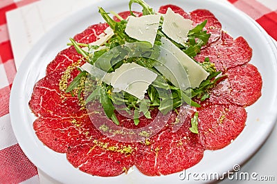 Carpaccio Stock Photo