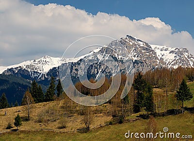 Carpathian mountain landscape Stock Photo