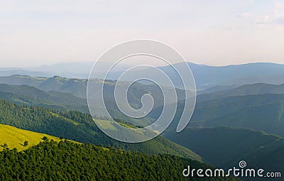 Carpathian mountains Stock Photo