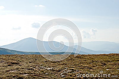 Carpathian mountains Stock Photo