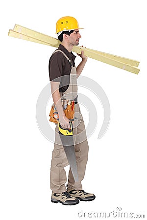 Carpenter Stock Photo