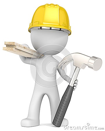 The Carpenter. Stock Photo