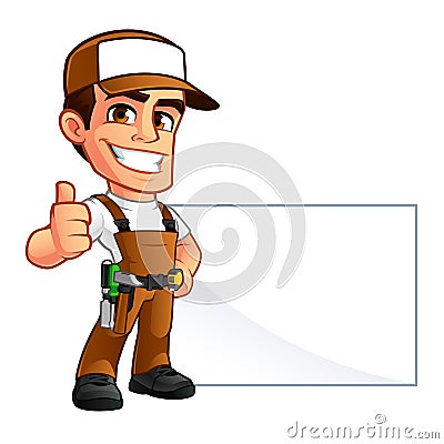 Carpenter Vector Illustration