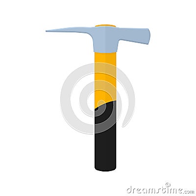 Carpenter hammer tool icon. Vector stock image Vector Illustration