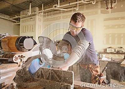 Carpenter Stock Photo