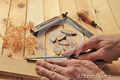 Carpentry and Joinery Tools Stock Photo