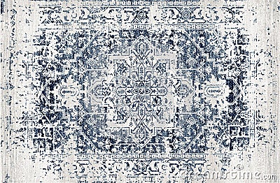 Carpet and bathmat Boho Style ethnic design pattern with distressed texture and effect Stock Photo