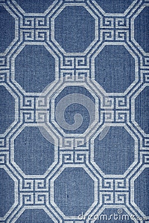 Carpet bathmat and Rug Boho Style ethnic design pattern with distressed woven texture and effect Stock Photo