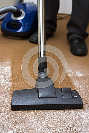 Carpet cleaning Stock Photo