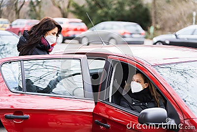 Carpool Ride Share And Carpooling Service Stock Photo