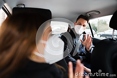 Carpool Ride Share Service Stock Photo