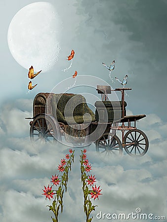 Carriage Stock Photo