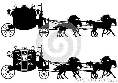 Carriage Vector Illustration