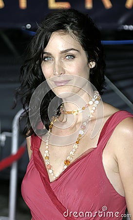 Carrie-Anne Moss Editorial Stock Photo
