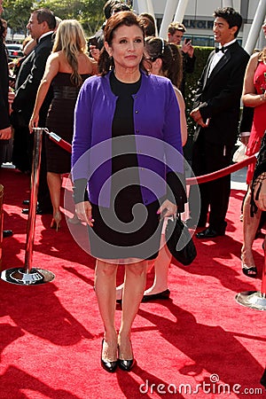 Carrie Fisher Editorial Stock Photo