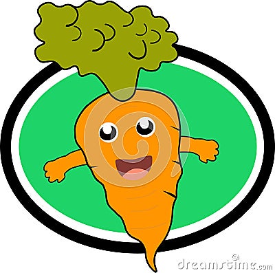 Carrot Icon Design Vector Vector Illustration