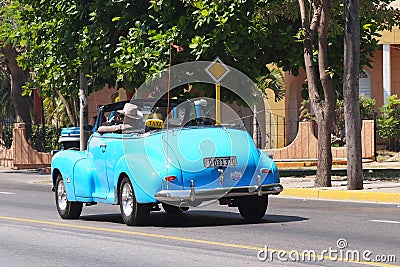 Cars Of Varadero Cuba Editorial Stock Photo