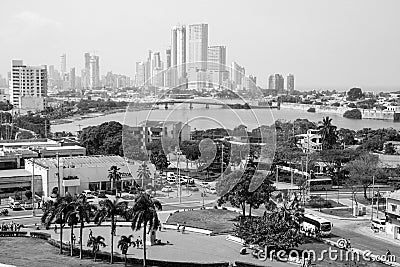 Cartagena view Editorial Stock Photo