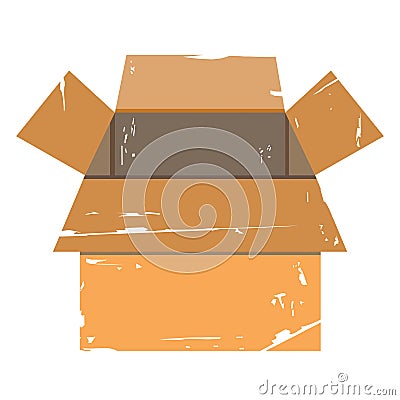 Carton box Stock Photo