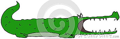 Cartoon alligator Cartoon Illustration