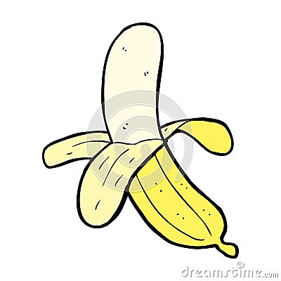 cartoon banana Vector Illustration