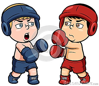 Cartoon Boxing Royalty Free Stock Images - Image: 30595559