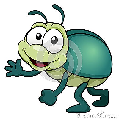 Cartoon bug Vector Illustration