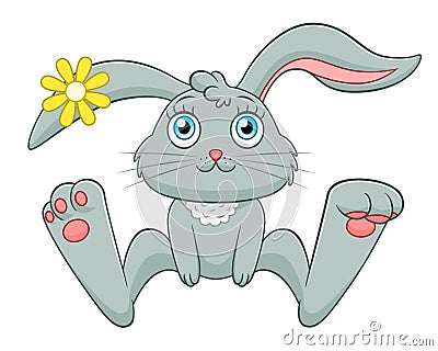 Cartoon bunny Vector Illustration