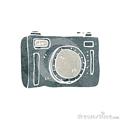 cartoon camera Vector Illustration