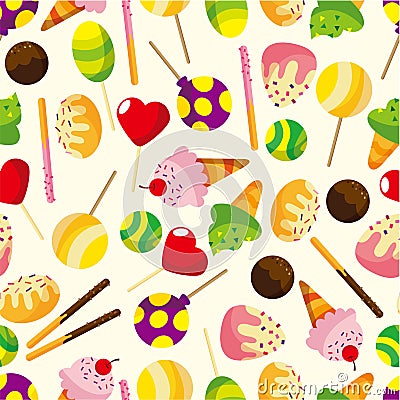 Cartoon candy icon Vector Illustration