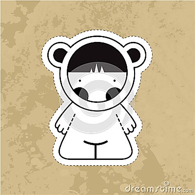 Cartoon cute monsters. Vector. Vector Illustration